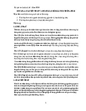 Tài liệu Khoa RHM: Chương 1 - Nguyên nhân và Phân loại Rối loạn Hệ thống Nhai. Môn Răng hàm mặt (Phenikaa) | Đại học Trường Đại học Phenika.