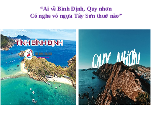 Giáo án điện tử Lịch Sử 8 KNTT - Bài 8  Kết Nối Tri Thức:  Phong trào Tây Sơn.