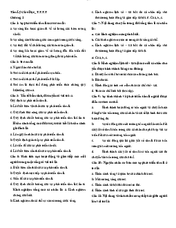 Trắc nghiệm tâm lý học | môn Tâm Lý học giáo dục | Đại học Sư Phạm Hà Nội