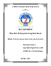 Trình bày công tác chuẩn bị đàm phán kinh doanh | Môn Giao dịch và đàm phán kinh doanh - Đại học Kinh Tế Quốc Dân