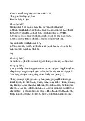 Đề cương ôn tập tổng hợp Luật Thương mại quốc tế | Trường Đại học Luật, Đại học Quốc gia Hà Nội