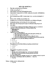 Bài tập Chương 4 – Tiết kiệm, đầu tư và hệ thống tài chính - Môn Kinh tế vĩ mô - Đại Học Kinh Tế - Đại học Đà Nẵng