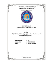 Phân tích đường lối của đảng về giải quyết vấn đề chiến tranh biên giới phía Bắc của Việt Nam | Bài Thảo Luận Lịch Sử Đảng
