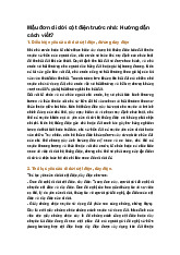 Mẫu đơn di dời cột điện trước nhà: Hướng dẫn cách viết?