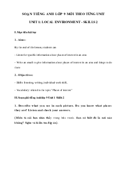 Tiếng Anh lớp 9 Unit 1 Skills 2