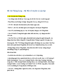 Đô thị Hà Nội thời cận đại | Trường Đại Học Thủ Đô Hà Nội