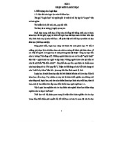 Giáo Trình Logic Học (L Logic): Nhập Môn và Các Khái Niệm Cơ Bản