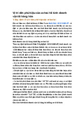 Vị trí dán phù hiệu của xe taxi tải kinh doanh vận tải hàng hóa