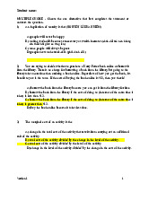 Chapter 1 Quiz Version 1 môn Kinh tế vi mô | Trường Đại học Kinh Tế Quốc Dân