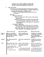 Chương 2: Quá Trình Nghiên Cứu Thống Kê Và Các Bước Thực Hiện môn Thống kê trong kinh tế và kinh doanh | Trường Đại học Kinh tế Quốc dân