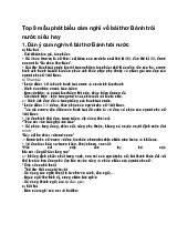 Top 9 mẫu phát biểu cảm nghĩ về bài thơ Bánh trôi nước siêu hay Ngữ văn 8