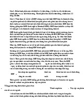 Bài tập tự luận môn kinh tế vĩ mô | Trường Đại học Kinh tế Thành phố Hồ Chí Minh