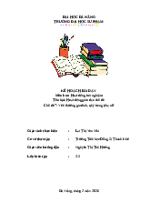 Sinh hoạt lớp tuần 24 lớp 3 2026