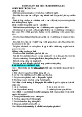 Đề cương ôn tập học kỳ 1 môn Giáo dục công dân lớp 8 năm học 2024 - 2025