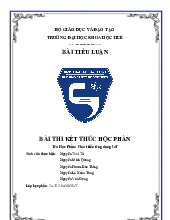 Hệ thống Tưới Cây Tự Động IoT - Bài Tiểu Luận Nhóm 9 Môn Công nghệ thông tin | Trường Đại học Huế