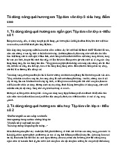 Tả dòng sông quê hương em Tập làm văn lớp 5 siêu hay, điểm cao