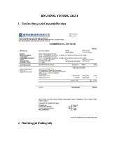 Bộ chứng từ hàng xuất | Môn Đại lý giao nhận và khai báo hải quan - Đại học Sư phạm Kỹ thuật Thành phố Hồ Chí Minh