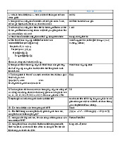 Đề cương Môn Cấu trúc dữ liệu và thuật toán | Trường Đại học Khoa học, Đại học Huế