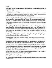 Bài tập ôn tập Kinh tế chính trị   | Đại học Y Dược Thái Bình