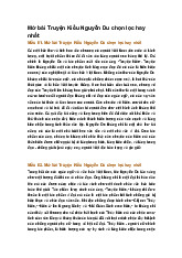 Mở bài Truyện Kiều Nguyễn Du chọn lọc hay nhất