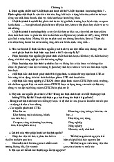 Đề cương ôn tập môi trường và con người - môn kinh tế môi trường