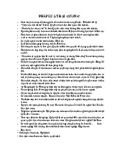 Tổng Hợp Kiến Thức Quan Trọng và Câu Hỏi Ôn Tập | Môn Pháp luật đại cương - Đại học Quảng Nam
