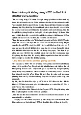 Dán thẻ thu phí không dừng VETC ở đâu? Phí dán thẻ VETC, Epass?