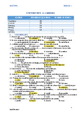 Lời giải chi tiết revision 1 tiếng anh 1