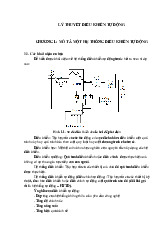 bài giảng lý thuyết điều khiển 1