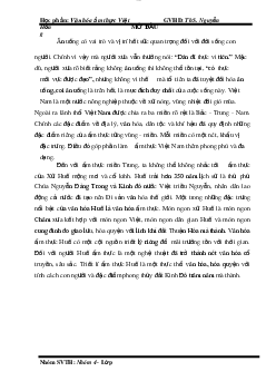 Tinh hoa ẩm thực Huế