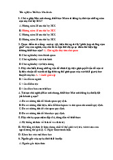 TOP câu hỏi trắc nghiệm Môn Triết học Mác-Lênin | Đại học Sư Phạm Hà Nội