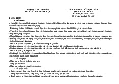 Đề giữa học kì 1 Toán 8 năm 2024 – 2025 trường THCS Phúc Lợi – Hà Nội