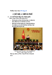 Nội Dụng Bài Thuyết Trình Về Chính Phủ | Pháp luật đại cương