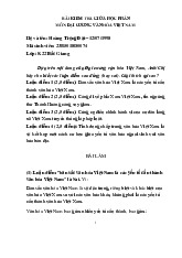 Đề cương môn Đại cương văn hóa - Trường Đại học lao động -  xã hội.