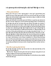 Các phương châm hội thoại gồm mấy loại? Bài tập và ví dụ