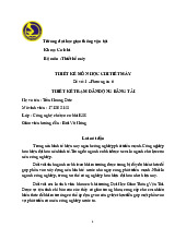 [TÀI LIỆU] Đồ án chi tiết máy và thiết kế trạm dẫn động băng tải | Trường Đại học Hồng Đức