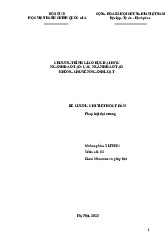 Đề cương học phần pháp luật đại cương | Học viện Hành chính Quốc gia