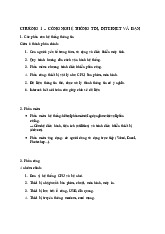 Công nghệ thông tin Và Internet | Kỹ năng sử dụng Công nghệ thông tin | Học viện Tài chính