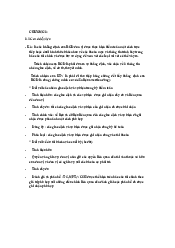 Lý thuyết chương 3, 4 môn kiểm toán | Học viện Ngân Hàng