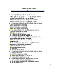 File ôn tập câu hỏi trắc nghiệm Giáo dục quốc phòng -an ninh học phần I | Trường đại học sư phạm kỹ thuật TP. Hồ Chí Minh