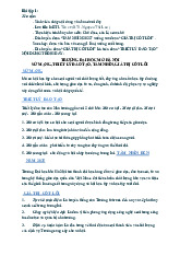 Hướng dẫn trình bày văn bản theo mẫu & hợp đồng chuyển nhượng môn Kế toán hành chính sự nghiệp  | Trường đại học Mở Hà Nội