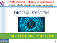 Bài giảng Chương 1 - Concepts - Numerical Systems - Codes môn Kỹ thuật số | Trường Đại học Sư phạm Kỹ thuật Thành phố Hồ Chí Minh