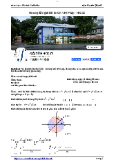Giải đề ôn tập cuối kỳ - Giải tích 1 | Trường Đại học Bách khoa Thành phố Hồ Chí Minh