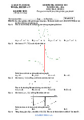 Đề cuối học kỳ 1 Toán 12 năm 2024 – 2025 trường THPT Kẻ Sặt – Hải Dương