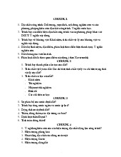 Đề cương ôn tập Địa chất công trình | Môn Hệ thống điện | Đại học Điện lực