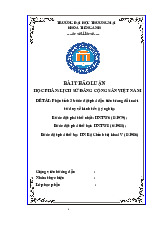 Phân tích 3 Bước Đột Phá Đổi Mới Kinh Tế | Tiểu luận Lịch Sử Đảng Cộng Sản Việt Nam