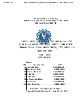 Chứng Minh Luật Quốc Tế Góp Phần Hoàn Thiện Pháp Luật Quốc Gia môn Công pháp quốc tế| Trường Đại học Luật Thành phố Hồ Chí Minh