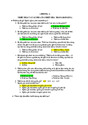 Đề cương ôn tập Triết học Mác Lênin cuối kì | Đại học Khoa học Tự Nhiên, Đại học Quốc gia Hà Nội