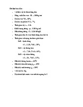 Sấy thăng hoa| BT môn Thiết kế hệ thống sấy các sản phẩm thực phẩm| Trường Đại học Bách Khoa Hà Nội