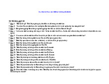 Các Câu hỏi đề mở và hướng dẫn trả lời Môn Triết học Mác-Lênin | Đại học Sư Phạm Hà Nội